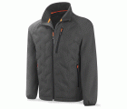 288CSHUG Chaqueta híbrida Softshell mod. NEW OPALO. Gris
