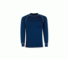 288FLSAM Camiseta Oxford/azul marino melange.