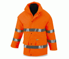 288PFNENF Parka Alta visibilidad. Básica naranja 320 gr. SILEX