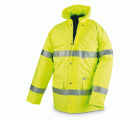 288PFYF Parka Alta visibilidad bandas 3M® amarilla 400 gr.