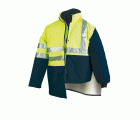288PKFMIXYFA Parka Alta visibilidad. Triple uso amarillo/azul marino 560 gr. XRAY