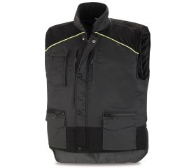 288VPSGNE Chaleco gris/negro Pro series Stretch