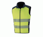 288VSFYFA Chaleco Alta Visibilidad SoftShell bicolor con bandas segmentadas. 300 gr.