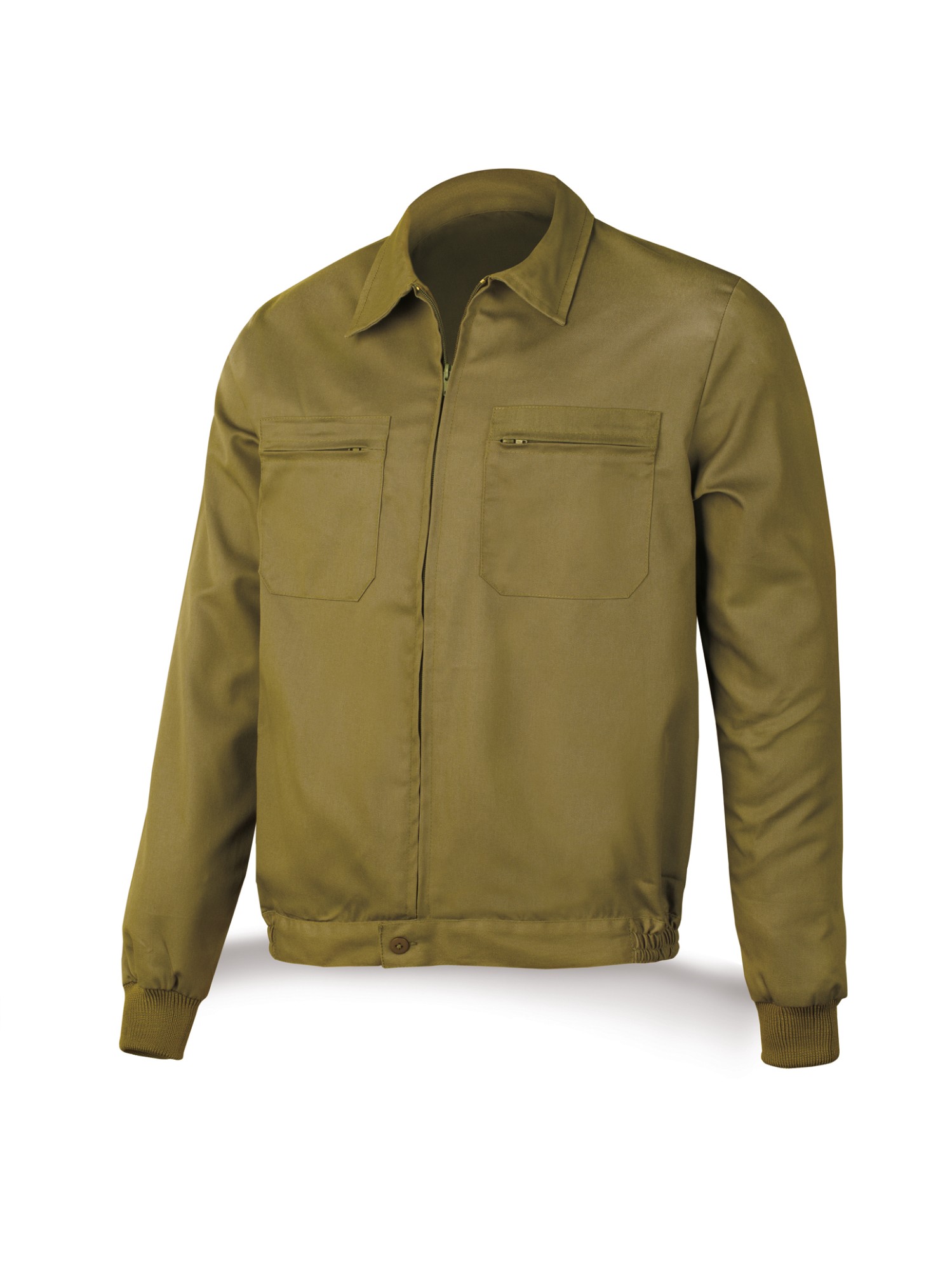 388CBE Chaqueta beige poliéster/algodón 200 g.