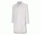 388BAUBL Bata unisex blanca poliéster/algodón 200 gr.