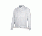 388CBL Chaqueta blanca poliéster/algodón 200 g.