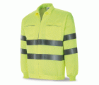 388CFEYF Chaqueta Alta Visibilidad poliéster/algodón 200 gr.