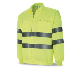 388CFEYF Chaqueta Alta Visibilidad poliéster/algodón 200 gr.