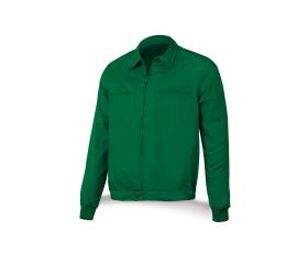 388CV Chaqueta verde poliéster/algodón 200 g.