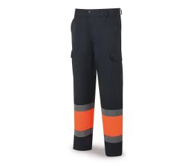 388PFXNFA Pantalón bicolor de alta visibilidad poliéster/algodón 200 g.