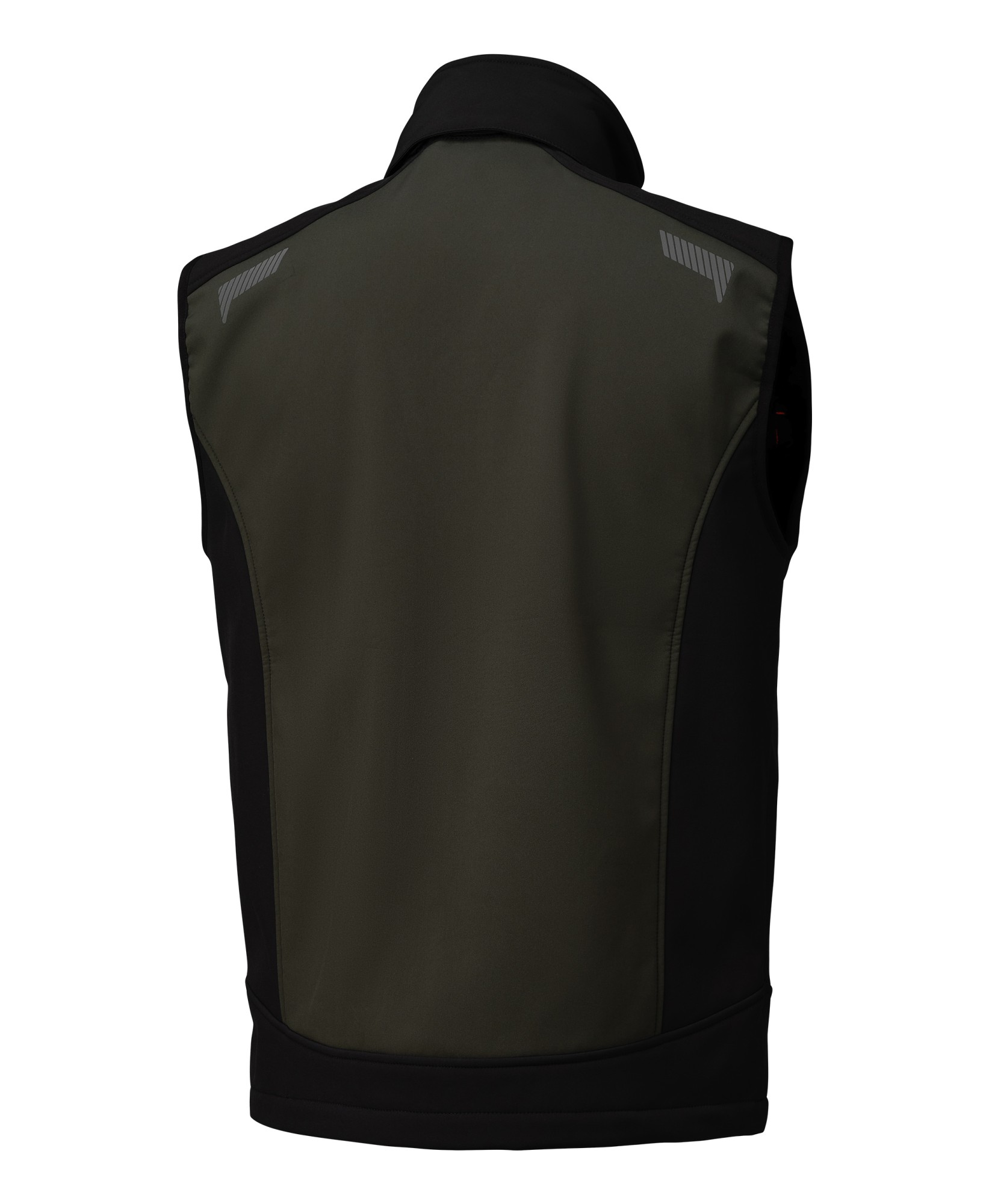 422221VNE Chaleco NICE STRETCH SOFTSHELL verde/negro 310 gr.