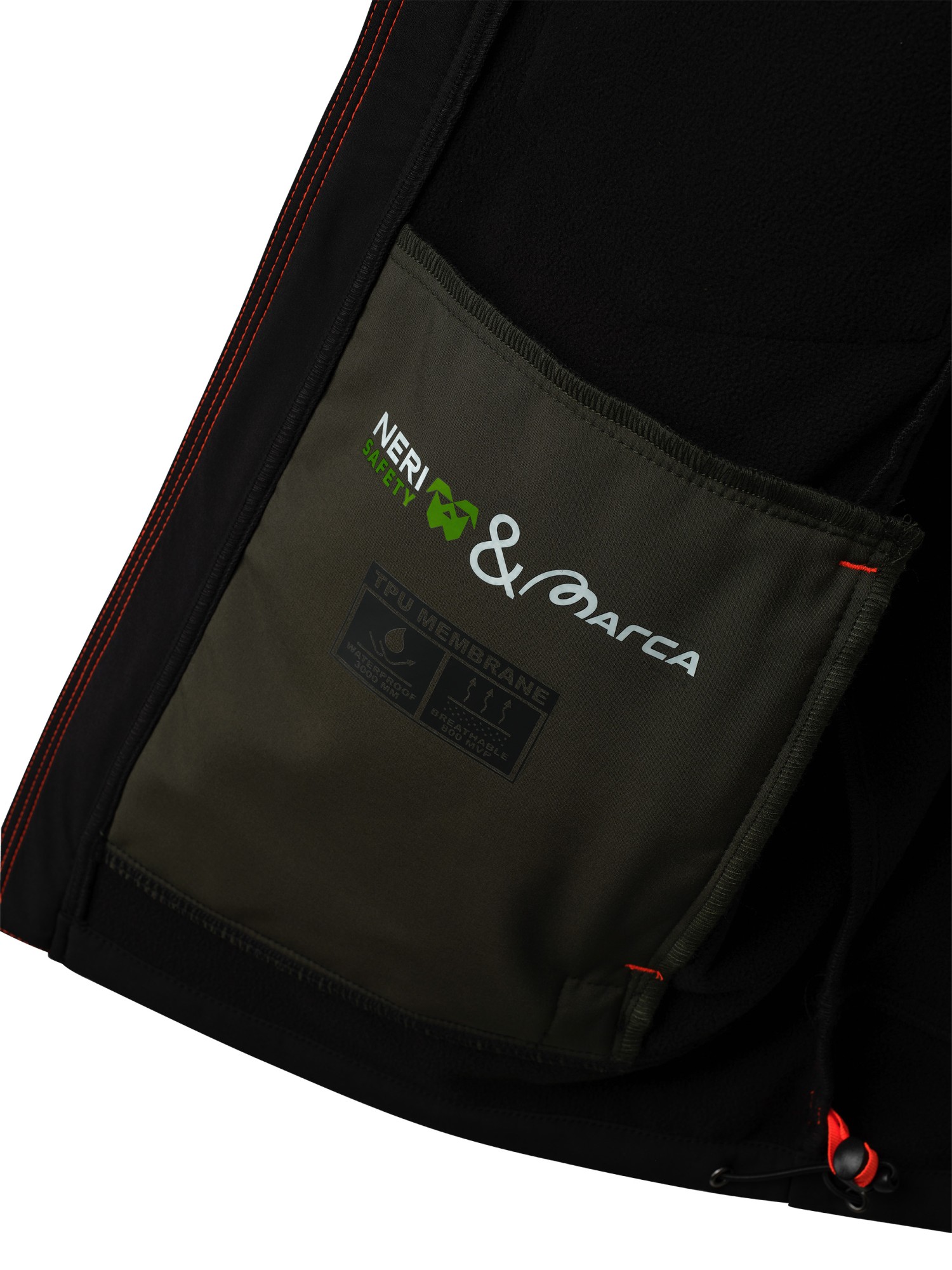 422221VNE Chaleco NICE STRETCH SOFTSHELL verde/negro 310 gr.