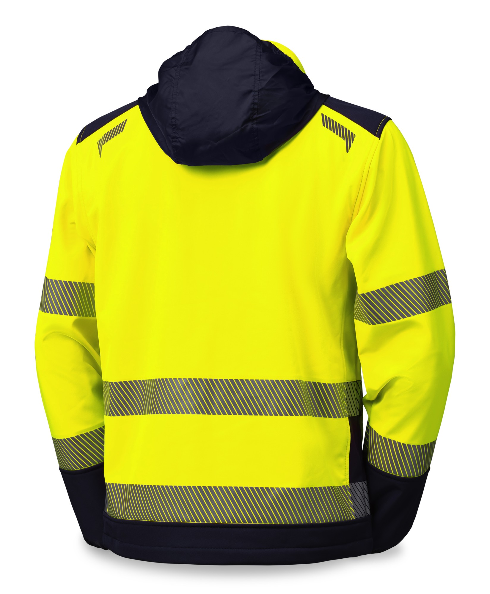 423118YFA Chaqueta NICE STRETCH SOFTSHELL Alta Visibilidad bicolor 310 gr.