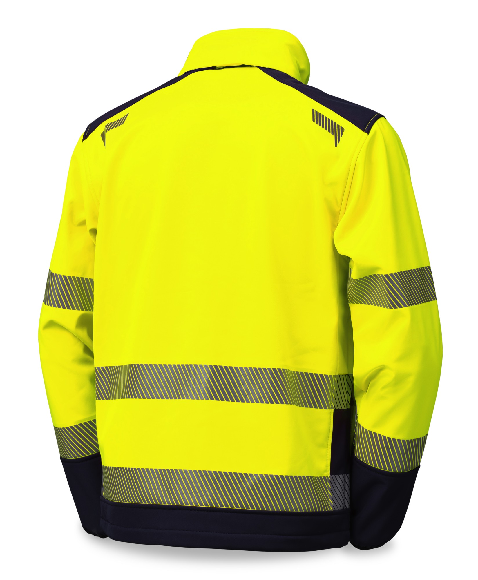 423118YFA Chaqueta NICE STRETCH SOFTSHELL Alta Visibilidad bicolor 310 gr.