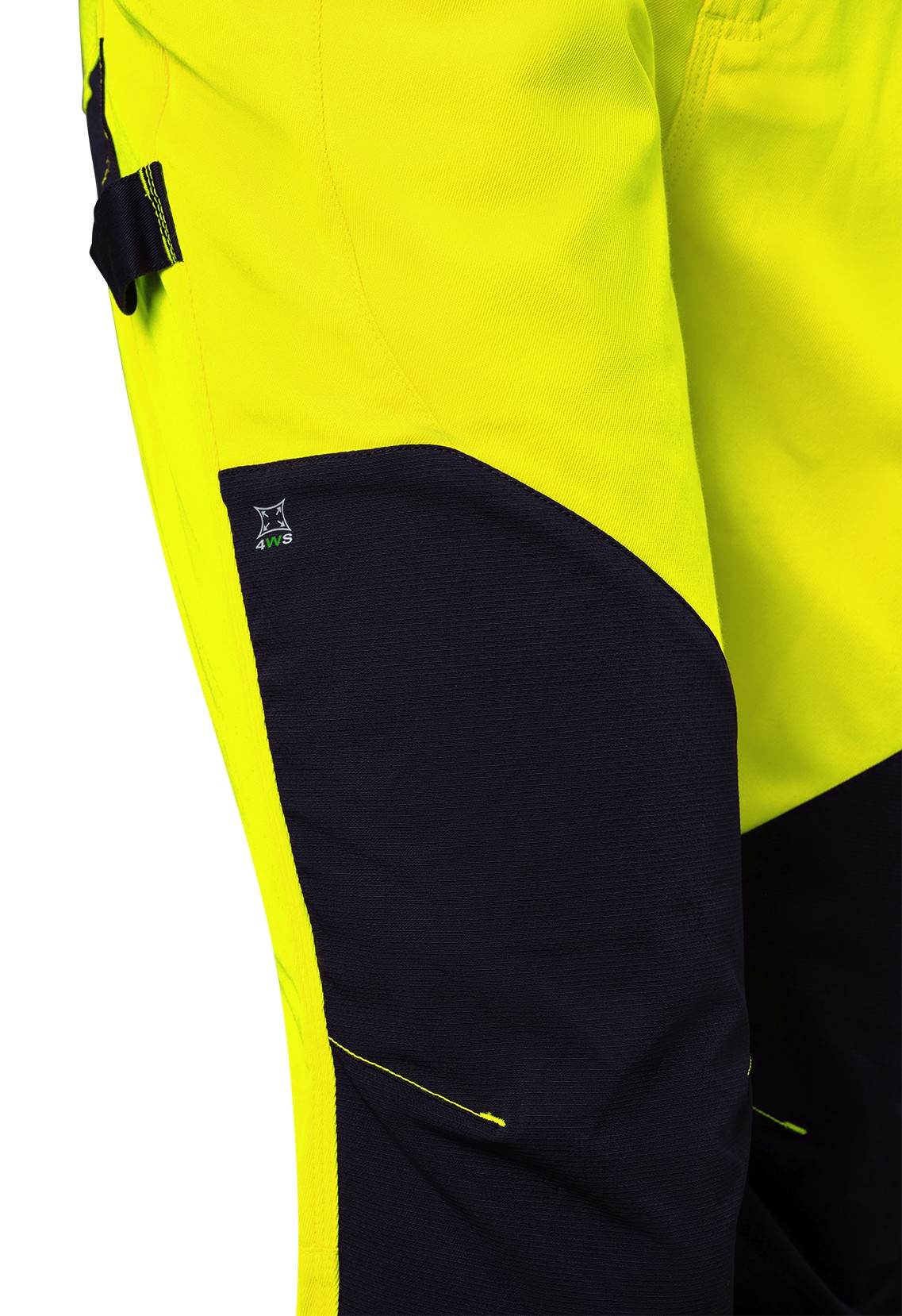 436324YFA Pantalón NICE STRETCH Alta Visibilidad 245 gr. + 4WS. Multibolsillos.