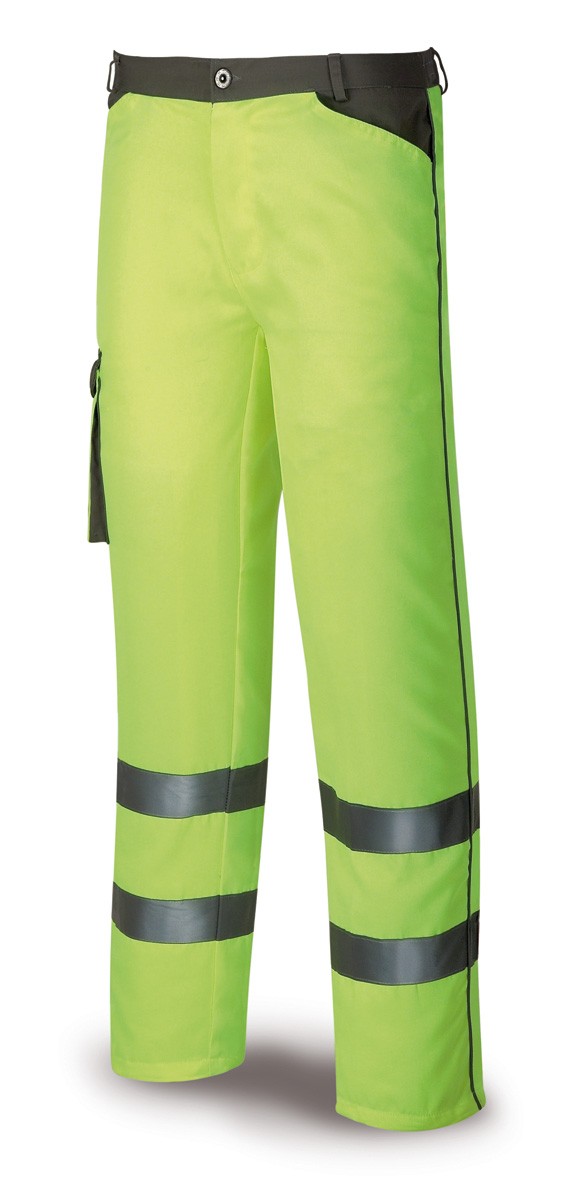 488PFTOPYF Pantalón Alta visibilidad poliéster/algodón 230 gr. ESTELA