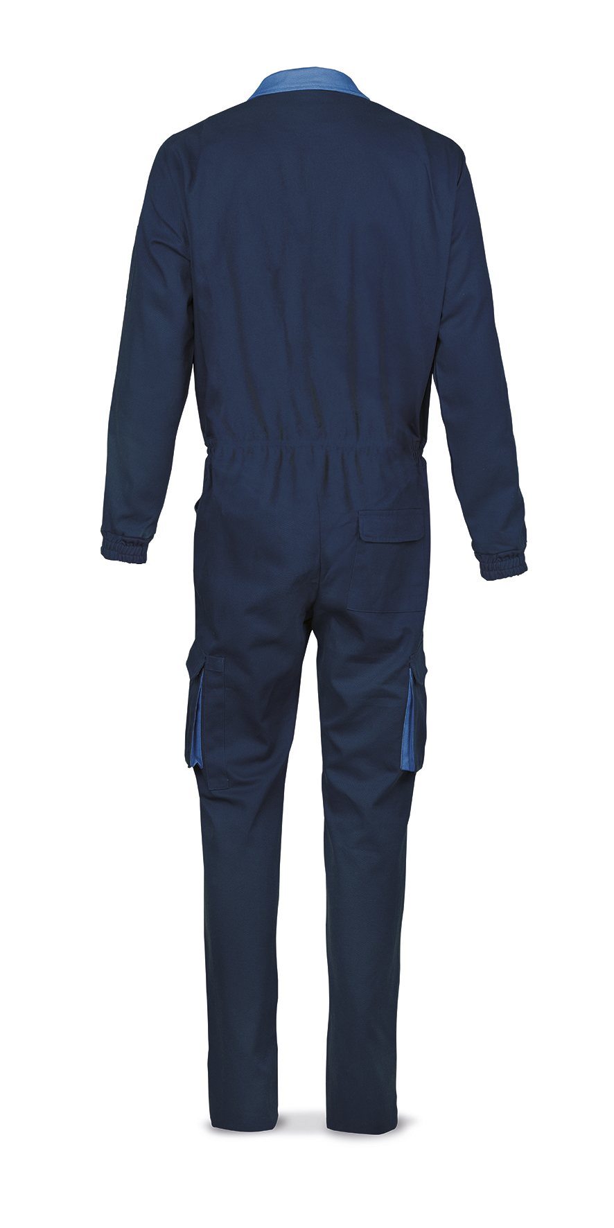 488BSUPTOPAM Buzo azul marino algodón de 270 g. Multibolsillos