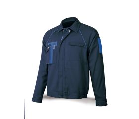 488CSUPTOPAM Chaqueta azul marino en Algodón de 270 g.
