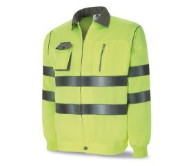 488CFTOPYF Chaqueta Alta Visibilidad poliéster/algodón 230g.