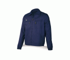 488CTTOPAM Chaqueta azul marino poliéster/algodón de 245 g.