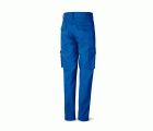 488PTOPAZ Pantalón azulina algodón de 245 g. Multibolsillo