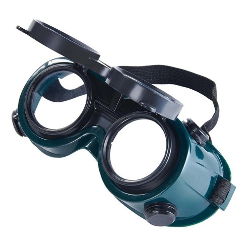 2188GISSIN Gafa Integral Soldadura con oculares abatibles de Grado 5 y oculares policarbonato (cubrefiltros).
