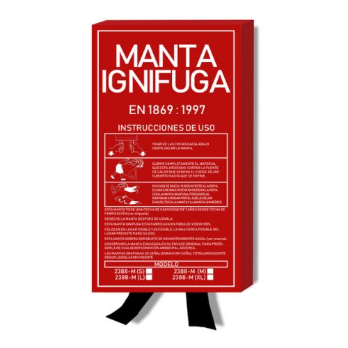 2388MSINL Manta ignífuga apaga-fuegos (1,20x1,80m)
