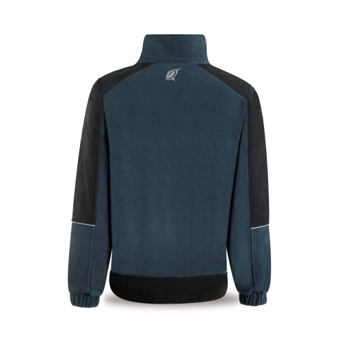288CHPPAMNE Chaqueta polar modelo VIRACOCHA. Azul Marino/Negro 325 gr.