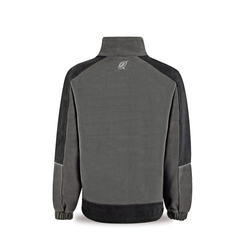288CHPPGNE Chaqueta polar modelo VIRACOCHA. Gris/Negro 325 gr.