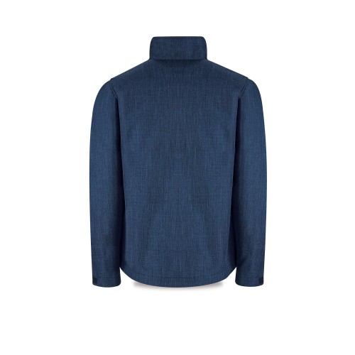 288CSVA Cazadora tipo vaquero Softshell modelo ZIRCÓN Azul 320 gr.