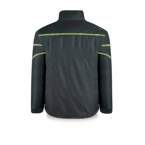 288P342AM Parka certificada para frío modelo BOREAS azul marino 700 gr. EN342