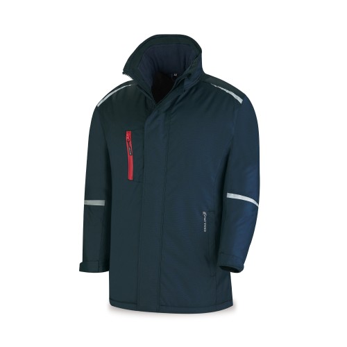 288PNRAM Parka tipo náutica MISTRAL azul marino 620 gr. EN14058 | EN343