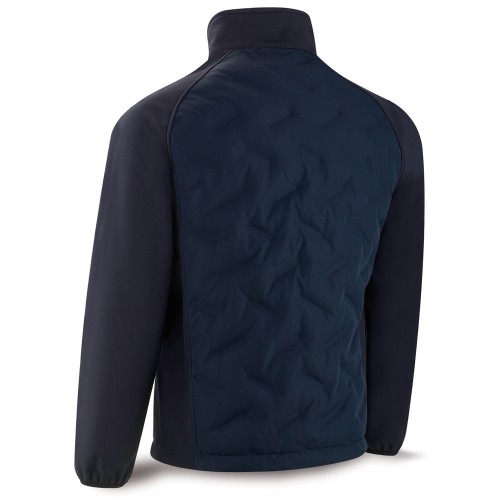 288CSHUAM Chaqueta híbrida Softshell mod. NEW OPALO. Azul marino