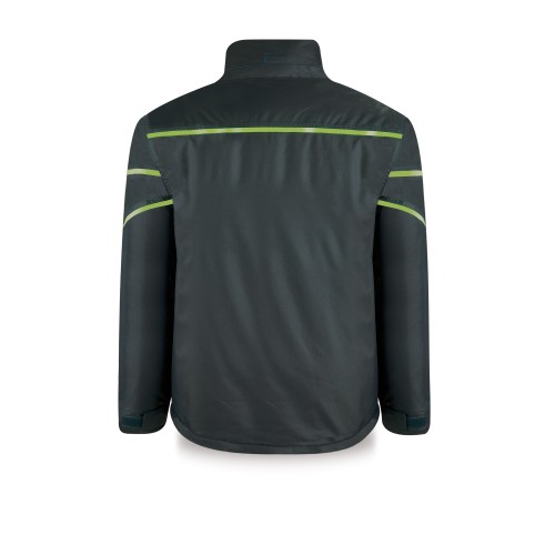 288P342NAM Parka certificada para frío modelo BOREAS azul marino 700 gr. EN342