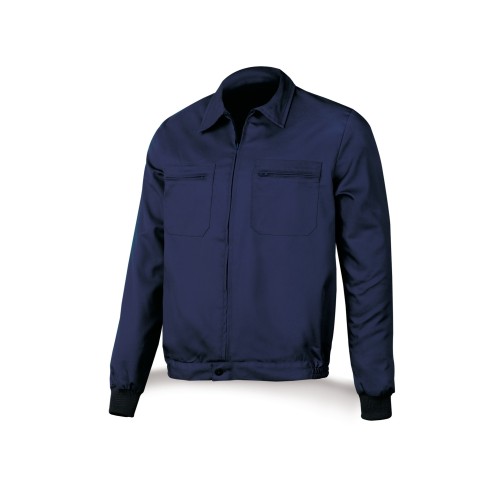 388CAM Chaqueta azul marino poliéster/algodón 200 g.