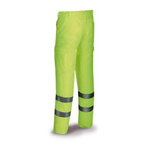 388PFEYF Pantalón Alta Visibilidad poliéster/algodón 200 gr.
