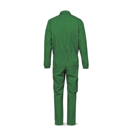 488BTOPV Buzo verde algodón de 245 g.