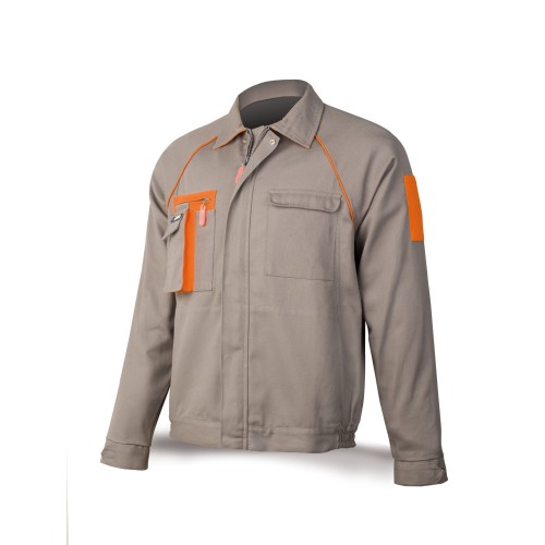 488-CG SupTop CAZADORA ALGODÓN SUPERTOP GRIS