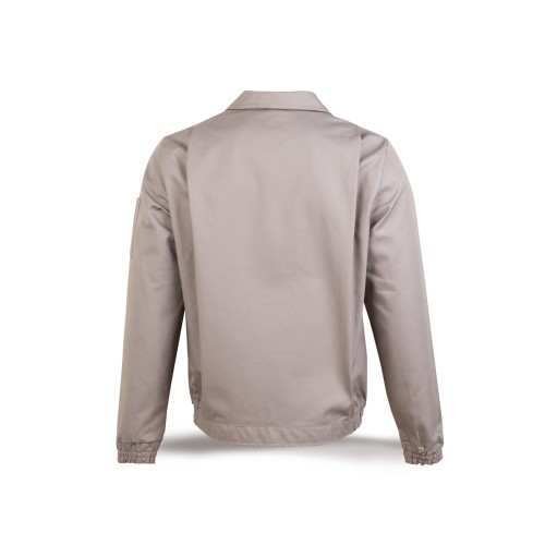 488CTTOPG Chaqueta gris poliéster/algodón de 245 g.
