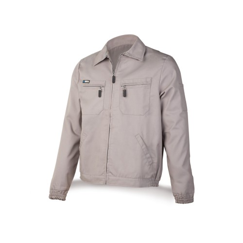 488CTTOPG Chaqueta gris poliéster/algodón de 245 g.