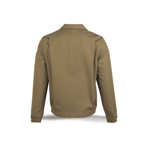 488CTTOPBE Chaqueta beige poliéster/algodón de 245 g.