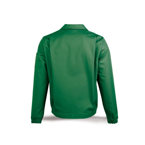 488CTTOPV Chaqueta verde poliéster/algodón de 245 g.