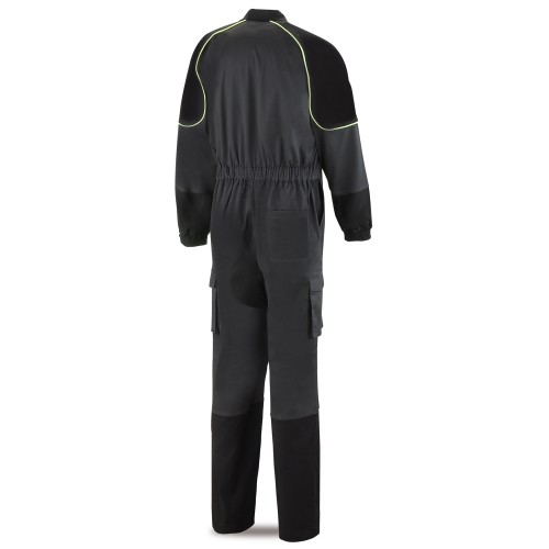 588BPSGNE Buzo PRO SERIES Stretch gris/negro poliéster/algodón 245 gr.
