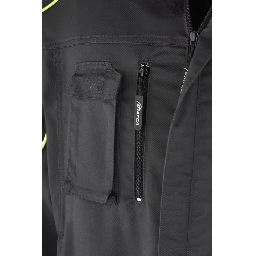 588CPSGNE Chaqueta PRO SERIES Stretch gris/negro poliéster/algodón 245 gr.