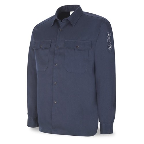 988-CAIA/N CAMISA IGNIFUGA ANTIESTATICA AZUL
