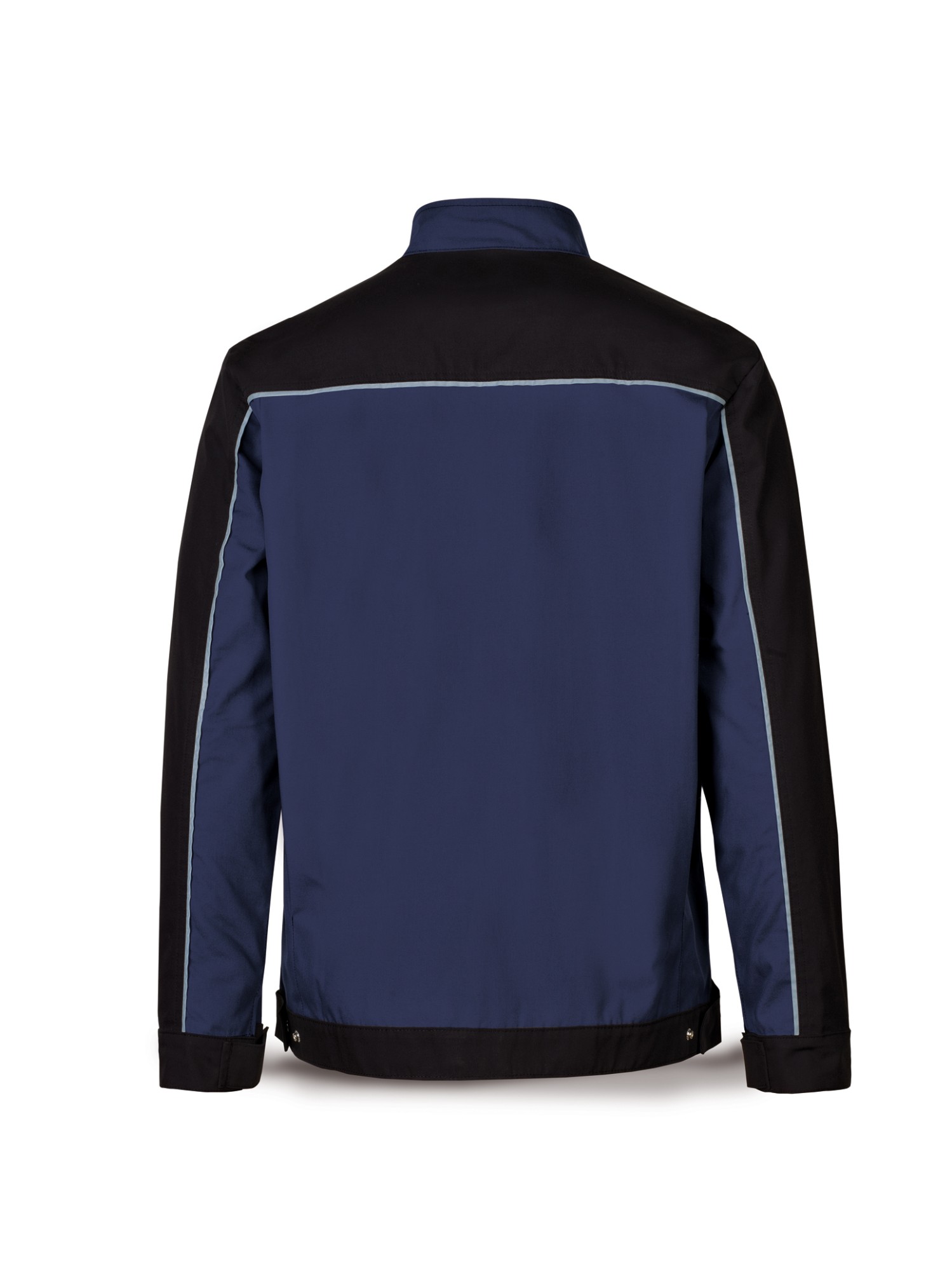 588CCAMNE Chaqueta CANVAS azul marino/negro poliéster/algodón 245 gr.