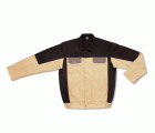 588CMNBN Cazadora algodón canvas 260 grs. Color beige/negro.