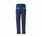 588PCAAZ Pantalón CANVAS azul marino/azulina poliéster/algodón 245 g. Multibolsillos