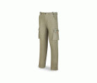 588PELASTK Pantalón ELÁSTICO, algodón y elastano. Color Caqui.