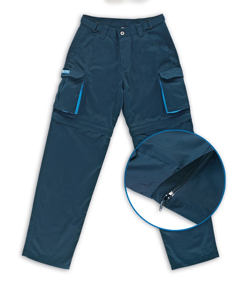 588MPAM Pantalón desmontable algodón 245 g.